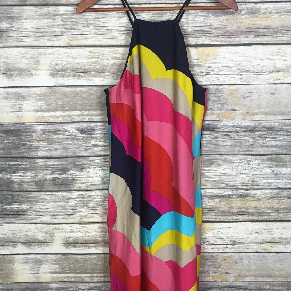 *SOLD* Trina Turk Vina 2 Rainbow Rumba Midi KA35 - Picture 8 of 8